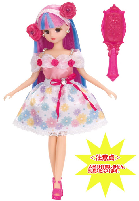TAKARA TOMY Licca Doll Dress Set Stylish Rose 885320- Japan Figure Store - #1 Bring To You The Best Japanese Goods