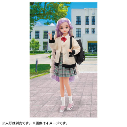 TAKARA TOMY Licca Doll #Licca #Aoharu Cardigan Wear- Japan Figure Store - #1 Bring To You The Best Japanese Goods