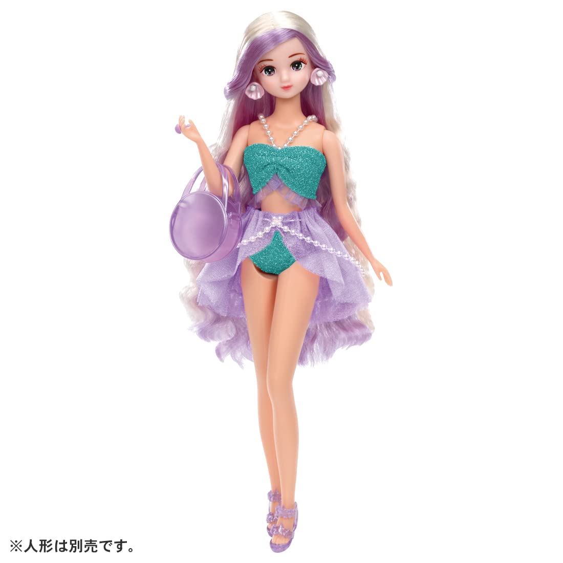 TAKARA TOMY Licca Doll #Licca #Mermaid Beach Wear- Japan Figure Store - #1 Bring To You The Best Japanese Goods