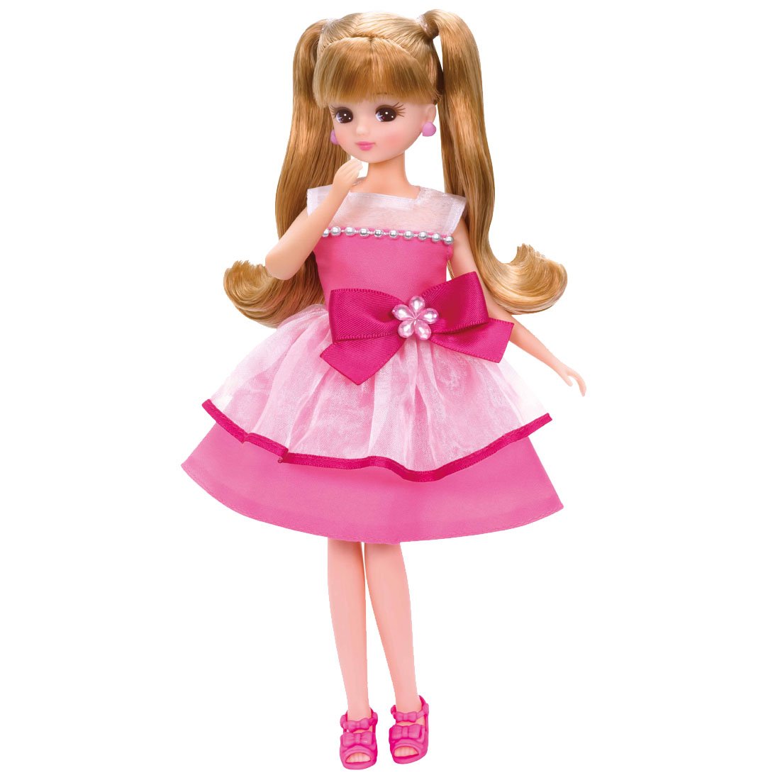 TAKARA TOMY Licca Dress Lw-01 Juicy Pink 971597 <Doll Not Included>- Japan Figure Store - #1 Bring To You The Best Japanese Goods
