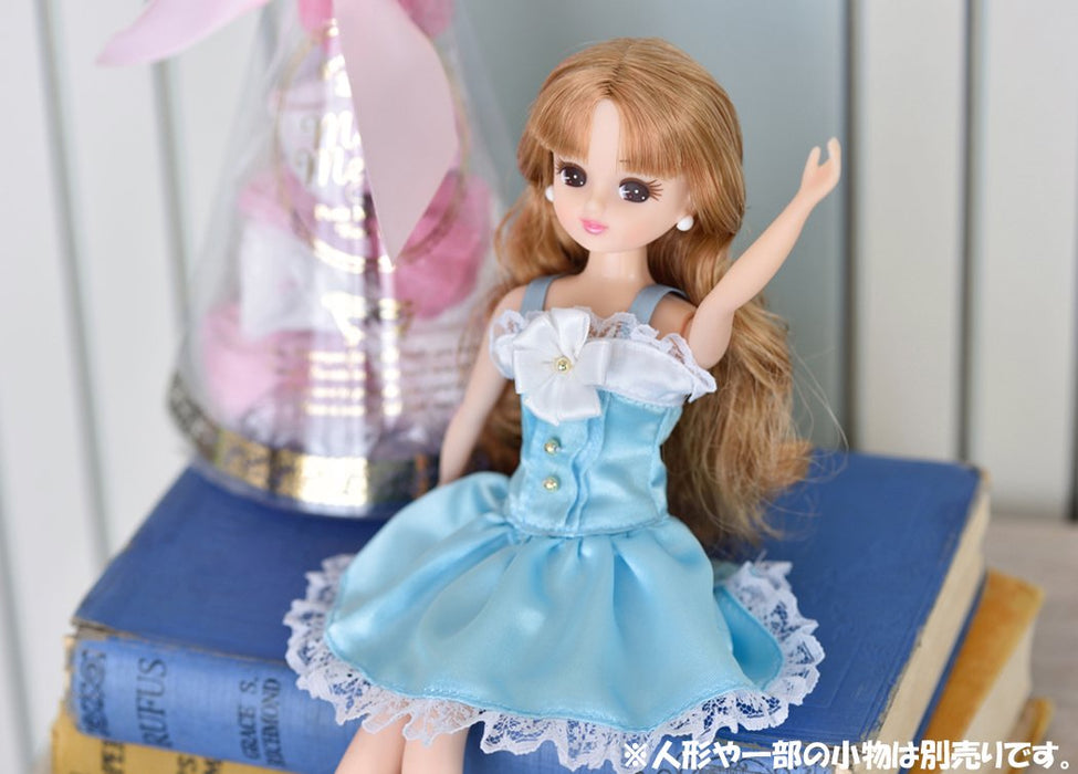 TAKARA TOMY Licca Doll Lovely Ribbon Blue Dress Doll Not Included 839378- Japan Figure Store - #1 Bring To You The Best Japanese Goods
