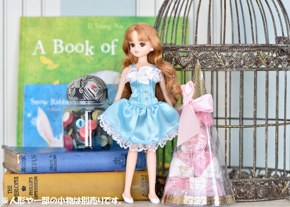 TAKARA TOMY Licca Doll Lovely Ribbon Blue Dress Doll Not Included 839378- Japan Figure Store - #1 Bring To You The Best Japanese Goods