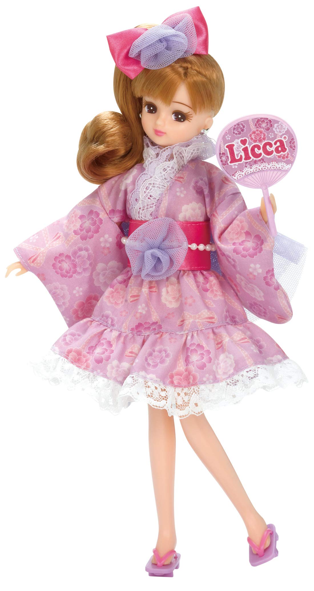 TAKARA TOMY Lw-13 Licca-Chan Festival Purple Dress- Japan Figure Store - #1 Bring To You The Best Japanese Goods