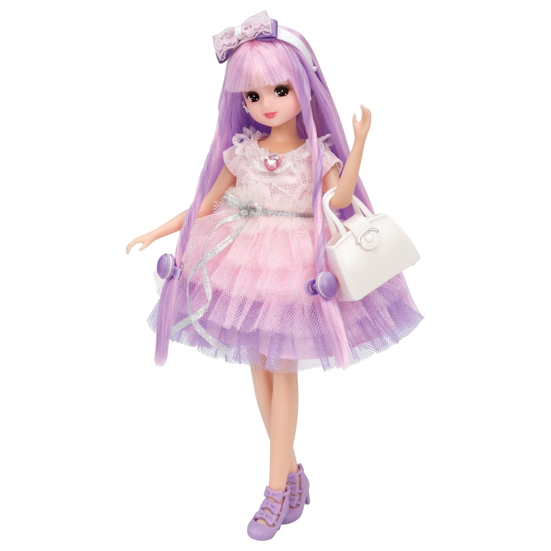 Licca-Chan Dress Niji Kyunkar Dress Set Pinky Coordination <<Doll Not Included>>- Japan Figure Store - #1 Bring To You The Best Japanese Goods