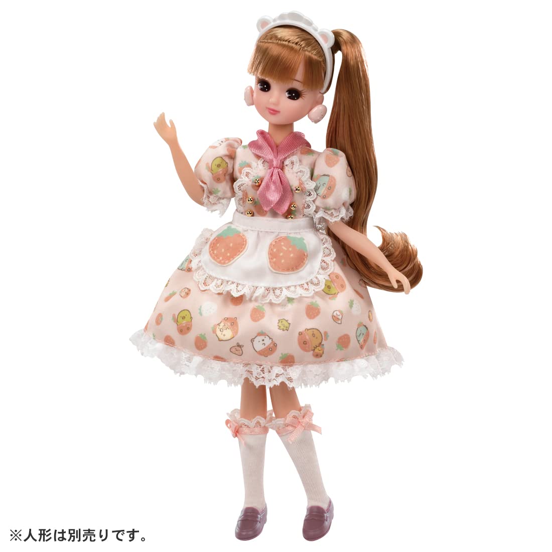TAKARA TOMY Licca Doll Welcome To Sumikko Gurashi Cafe Dress Set (Doll is not included)- Japan Figure Store - #1 Bring To You The Best Japanese Goods