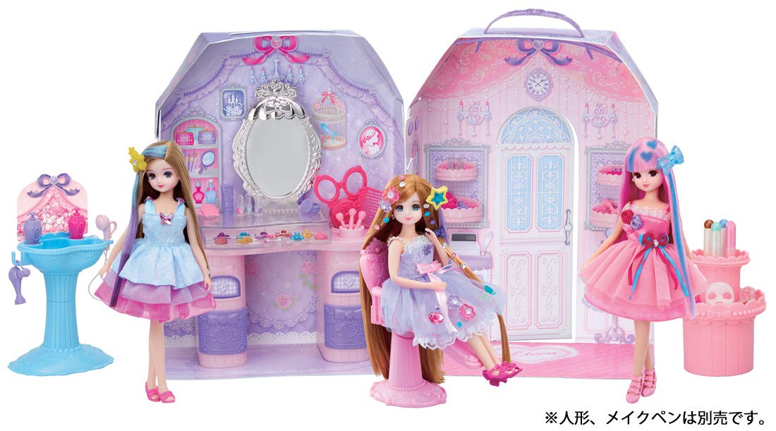 TAKARA TOMY Licca-Chan Stylish Beauty Salon 125938- Japan Figure Store - #1 Bring To You The Best Japanese Goods