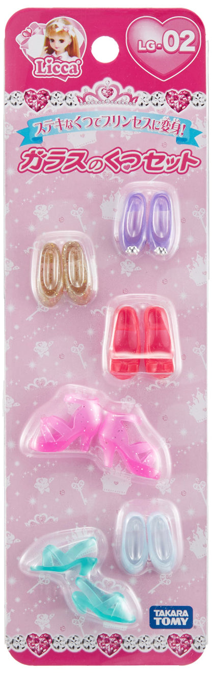 TAKARA TOMY Licca Doll Glass Slippers Set Doll Not Included 486893- Japan Figure Store - #1 Bring To You The Best Japanese Goods