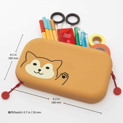 Lihit Lab Japan Zipper Pouch Punilabo Kuroneko A7716-3- Japan Figure Store - #1 Bring To You The Best Japanese Goods