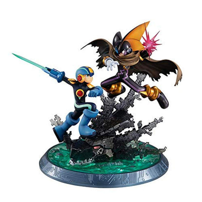 Megahouse Japan Limited Release Game Characters Collection Dx Rockman Exe Rockman Vs Forte Figure- Japan Figure Store - #1 Bring To You The Best Japanese Goods