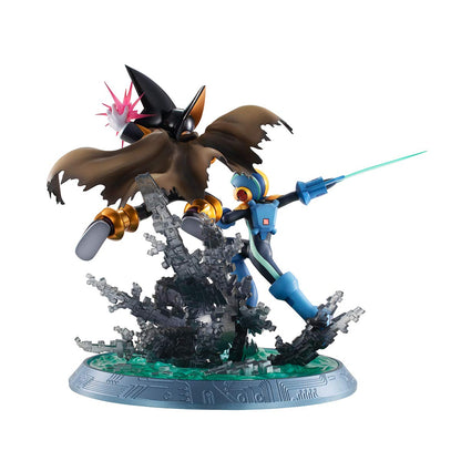 Megahouse Japan Limited Release Game Characters Collection Dx Rockman Exe Rockman Vs Forte Figure- Japan Figure Store - #1 Bring To You The Best Japanese Goods