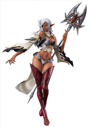 Max Factory Lineage II Dark Elf Brown Ver Painted 1/7 Scale PVC Finished Product- Japan Figure Store - #1 Bring To You The Best Japanese Goods