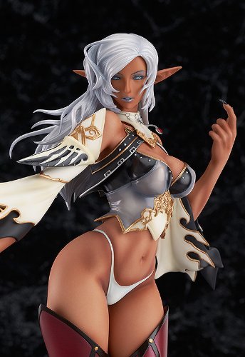 Max Factory Lineage II Dark Elf Brown Ver Painted 1/7 Scale PVC Finished Product- Japan Figure Store - #1 Bring To You The Best Japanese Goods