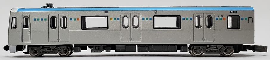 TOMYTEC Linear Subway Sendai City Transportation Bureau Series 2000 Tozai Line Silver Belt 4 Cars Set A N Scale- Japan Figure Store - #1 Bring To You The Best Japanese Goods