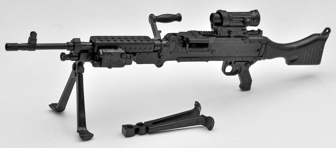 TOMYTEC La002 Military Series Little Armory M240B Type 1/12 Scale Plastic Model Kit- Japan Figure Store - #1 Bring To You The Best Japanese Goods