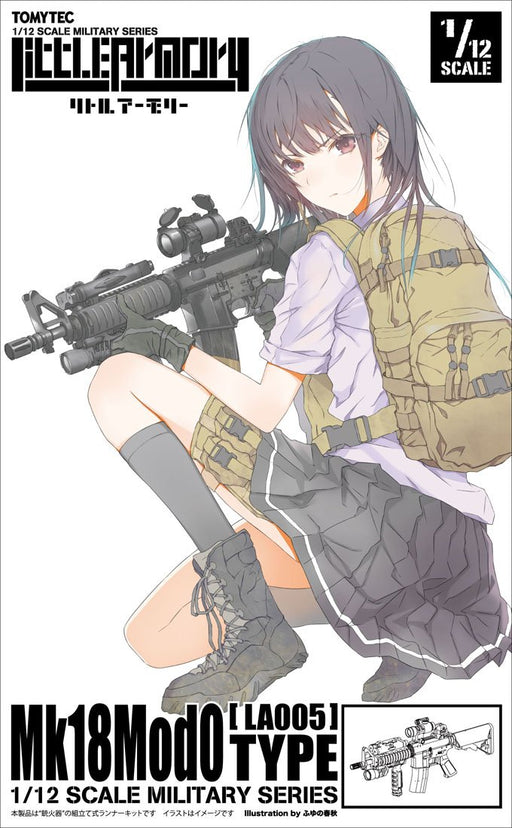TOMYTEC La005 Military Series Little Armory Mk18 Mod0 Type 1/12 Scale Kit- Japan Figure Store - #1 Bring To You The Best Japanese Goods