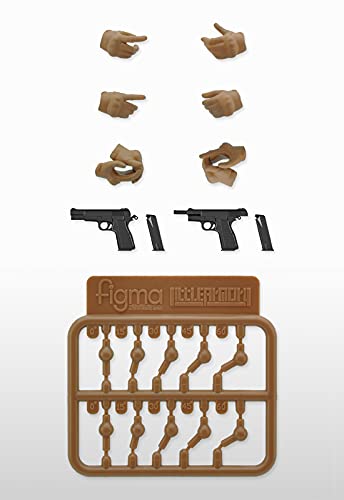 Tomytec Little Armory Laop06 Figma Tactical Gloves 2 Hand Gun Set Tan Hand Parts For Figures- Japan Figure Store - #1 Bring To You The Best Japanese Goods