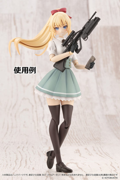 TOMYTEC Military Series 1/12 Little Armory Laop08 Sousai Shojo Teien Tactical Glove Black Plastic Model- Japan Figure Store - #1 Bring To You The Best Japanese Goods