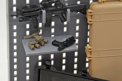 TOMYTEC Ld002 Military Series Little Armory Gun Rack A 1/12 Kit- Japan Figure Store - #1 Bring To You The Best Japanese Goods
