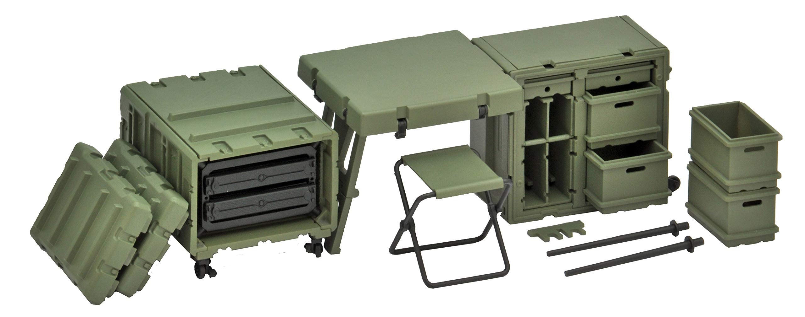 TOMYTEC Ld033 Military Series 1/12 Little Armory Field Desk A Plastic Model- Japan Figure Store - #1 Bring To You The Best Japanese Goods