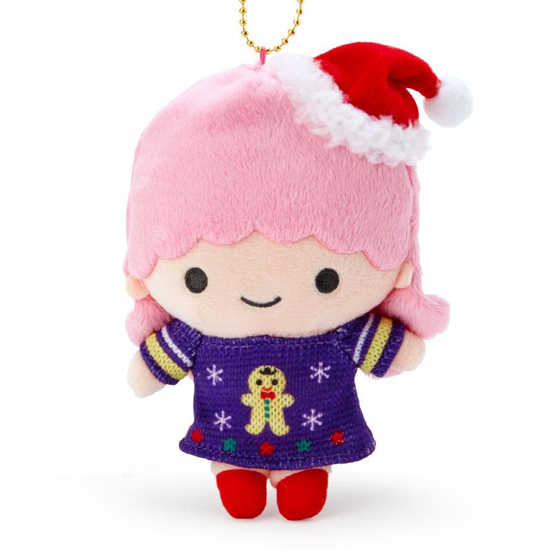 Sanrio Little Twin Stars (Lala) Mascot Holder (Christmas Sweater Design)- Japan Figure Store - #1 Bring To You The Best Japanese Goods