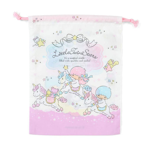 SANRIO Drawstring Bag M Little Twin Stars- Japan Figure Store - #1 Bring To You The Best Japanese Goods