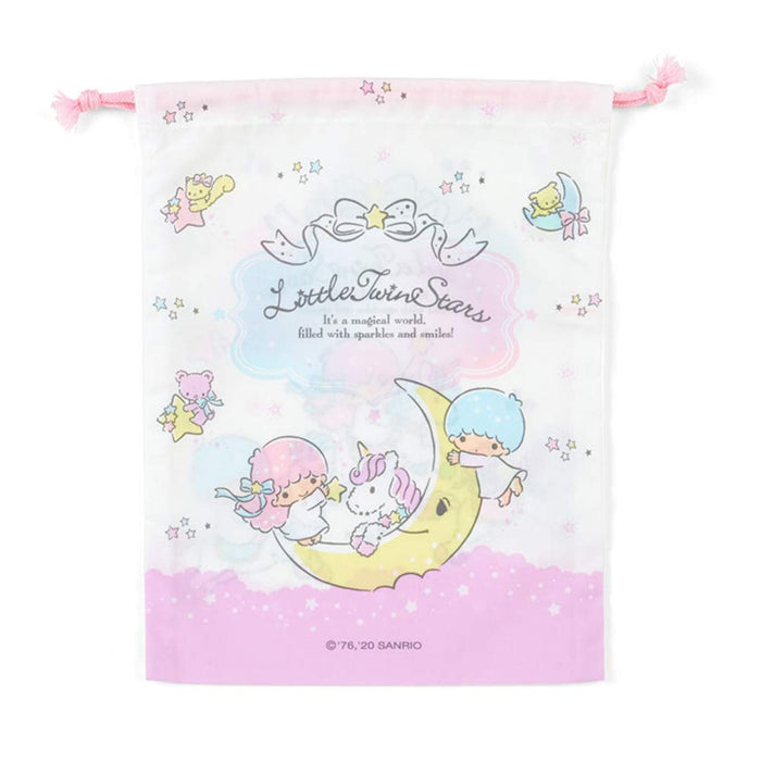 SANRIO Drawstring Bag M Little Twin Stars- Japan Figure Store - #1 Bring To You The Best Japanese Goods