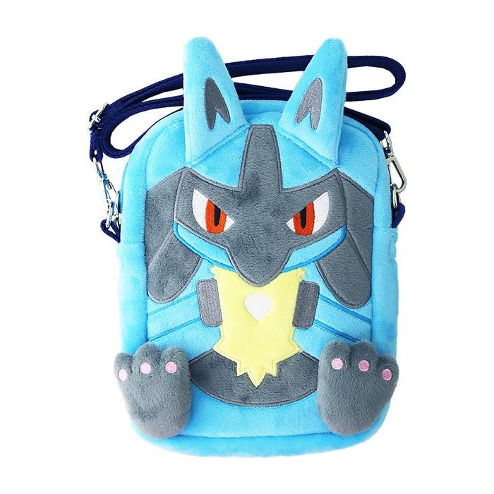MORIMOTOSANGYO Pokemon Plush Pochette Lucario- Japan Figure Store - #1 Bring To You The Best Japanese Goods