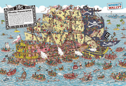 Beverly S92-506 Jigsaw Puzzle Where's Wally? Pirate Ship (2000-S Pieces) Micro Piece Puzzles- Japan Figure Store - #1 Bring To You The Best Japanese Goods