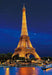 BEVERLY 31-534 Jigsaw Puzzle Eiffel Tower Under The Stars Glow In The Dark 1000 Pieces- Japan Figure Store - #1 Bring To You The Best Japanese Goods