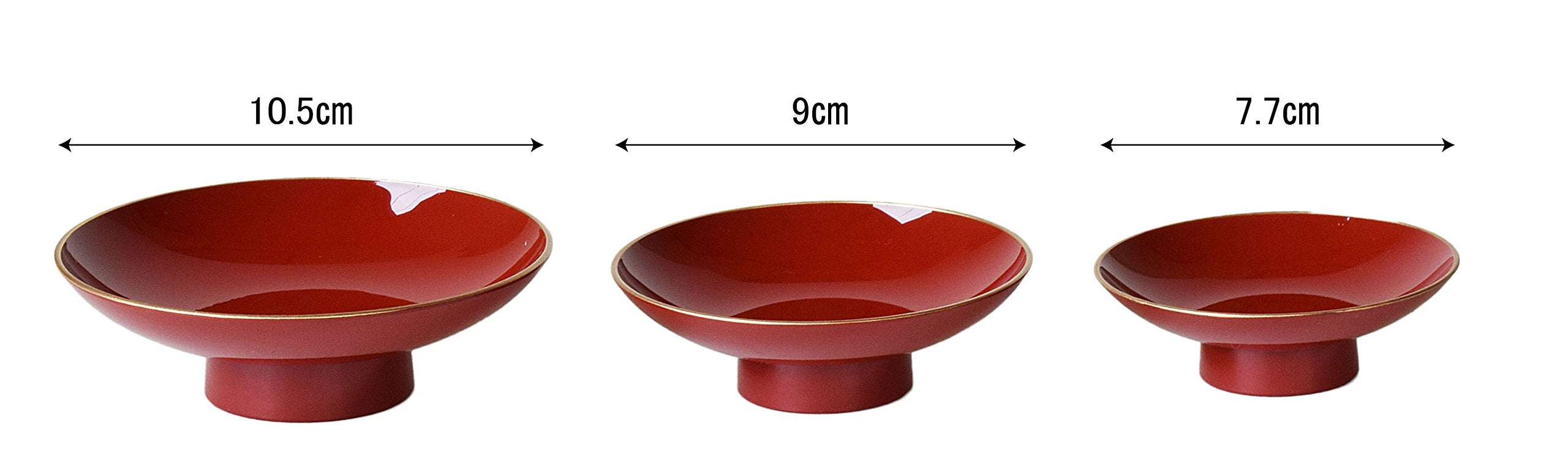 Maeju Japan Lacquerware Toso Korinmatsu Black Sake Cup Choshi Mini Jubako Tosodai Set 7L-013- Japan Figure Store - #1 Bring To You The Best Japanese Goods