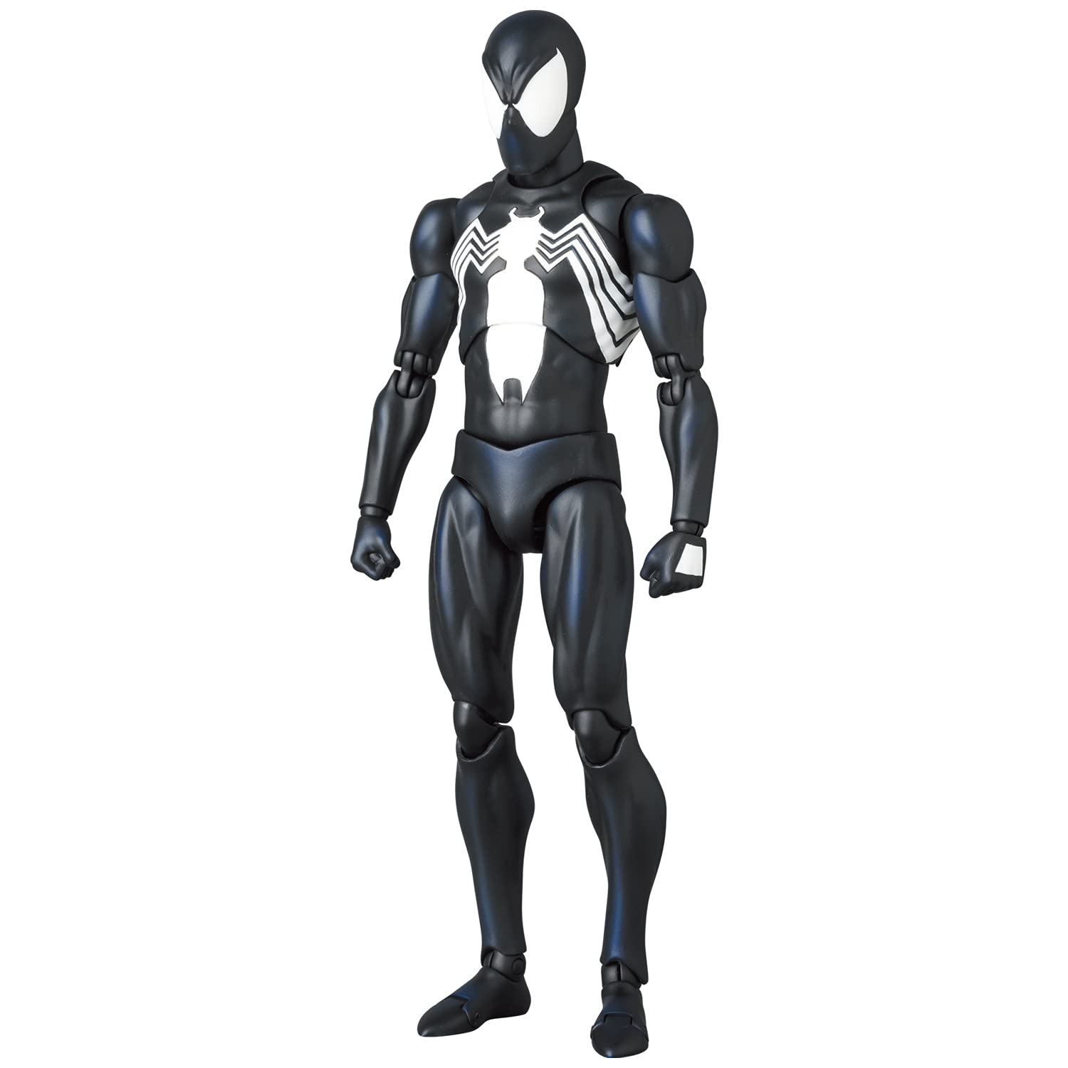 MEDICOM Mafex Spider-Man Black Costume Comic Ver. Figure- Japan Figure Store - #1 Bring To You The Best Japanese Goods