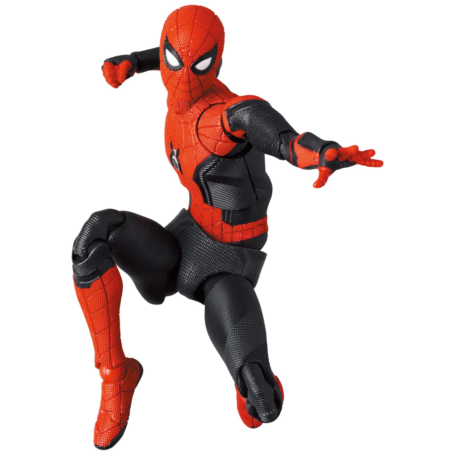 Mafex No.194 Spider-Man Upgraded Suit Spider-Man Upgrade Suit (No Way Home) Height Approx 150Mm Non-Scale Painted Action Figure- Japan Figure Store - #1 Bring To You The Best Japanese Goods