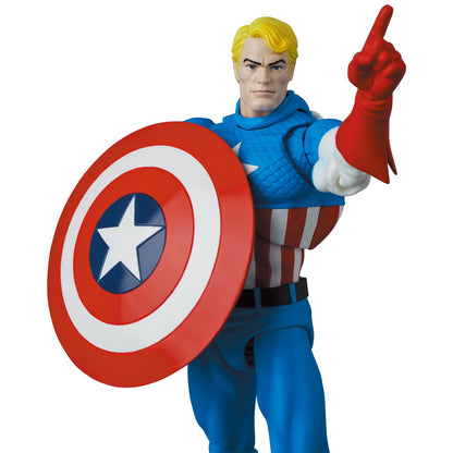 Medicom Toy Mafex No.217 Captain America Comic Ver. 160Mm Non-Scale Action Figure Japan- Japan Figure Store - #1 Bring To You The Best Japanese Goods