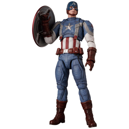 Medicom Toy Mafex No.220 Captain America Classic Suit Action Figure 160Mm Japan- Japan Figure Store - #1 Bring To You The Best Japanese Goods