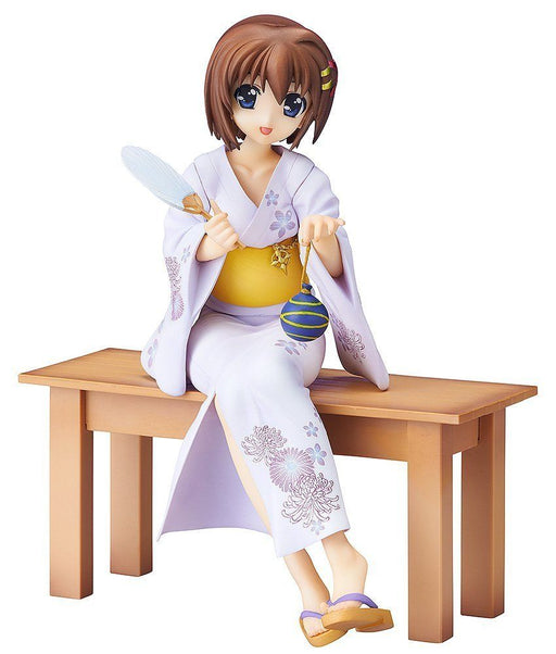 Magical Girl Lyrical Nanoha Hayate Yagami Yukata Ver 1/8 Pvc Figure Freeing - Japan Figure