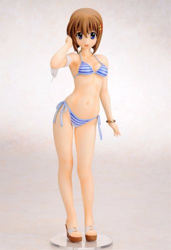 Magical Girl Lyrical Nanoha Strikers Hayate Yagami Swimsuit Ver 1/4 Pvc Gift- Japan Figure Store - #1 Bring To You The Best Japanese Goods