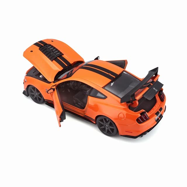 Maisto Kyosho 1/18 Mustang Shelby Gt500 2020 Orange- Japan Figure Store - #1 Bring To You The Best Japanese Goods