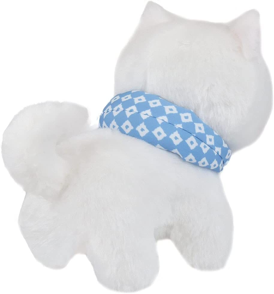 Amufun Mameshiba 3 Brothers Shiratama Stuffed Plush Toy From Japan- Japan Figure Store - #1 Bring To You The Best Japanese Goods