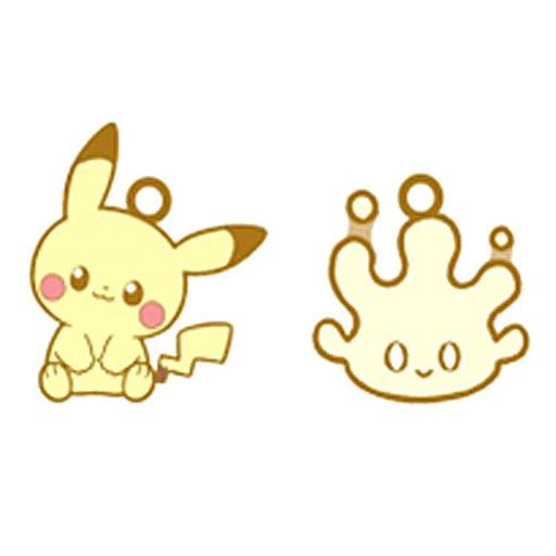 Marimocraft Poke Piece Pokemon Metal Charm Set 2 Pikachu & Mahomer PKP-070- Japan Figure Store - #1 Bring To You The Best Japanese Goods