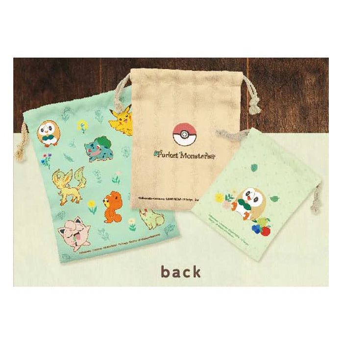 Marimo Craft Pokemon Sagara Pouch Nymphia W28×H18×D4Cm Pkm-667- Japan Figure Store - #1 Bring To You The Best Japanese Goods