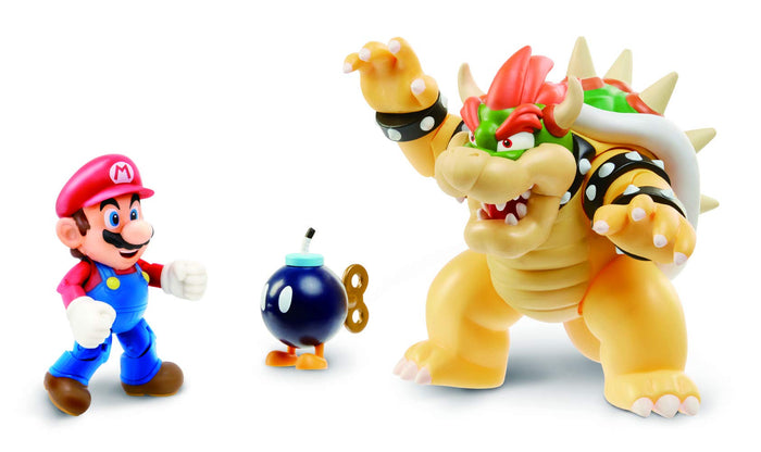 Mario Vs Bowser Battle Set (Jakks Pacific, Inc)- Japan Figure Store - #1 Bring To You The Best Japanese Goods