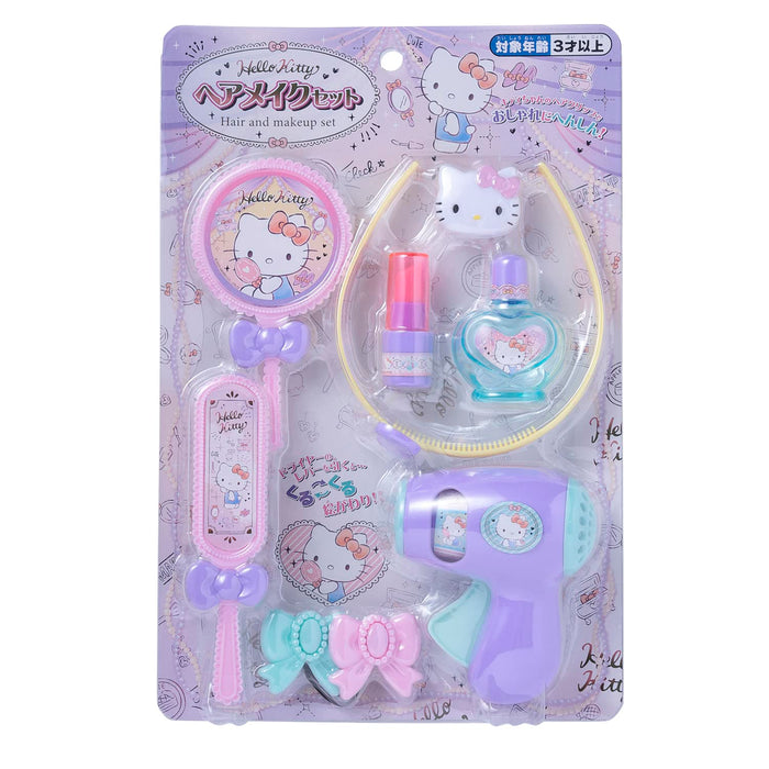 Maruka Hello Kitty Hair Makeup Set 194225 3+- Japan Figure Store - #1 Bring To You The Best Japanese Goods