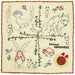 Marushin 1005036800 Hand Towel Ghibli Princess Mononoke 25X25Cm Shishigami Forest 100% Cotton- Japan Figure Store - #1 Bring To You The Best Japanese Goods