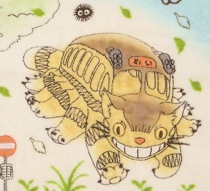 MARUSHIN Mini Towel My Neighbor Totoro Thanks For Waiting- Japan Figure Store - #1 Bring To You The Best Japanese Goods