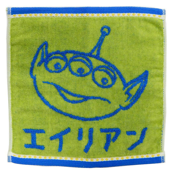 MARUSHIN - Disney Toy Story 'Katakana Alien' Mini Towel- Japan Figure Store - #1 Bring To You The Best Japanese Goods