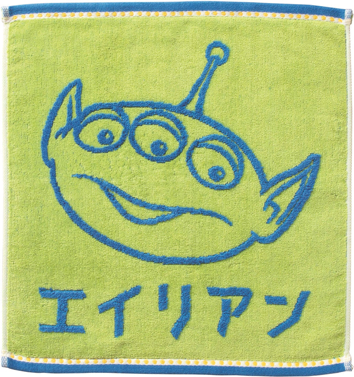 MARUSHIN - Disney Toy Story 'Katakana Alien' Wash Towel- Japan Figure Store - #1 Bring To You The Best Japanese Goods