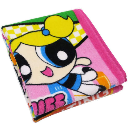 MARUSHIN The Powerpuff Girls Comic Power Face Towel- Japan Figure Store - #1 Bring To You The Best Japanese Goods