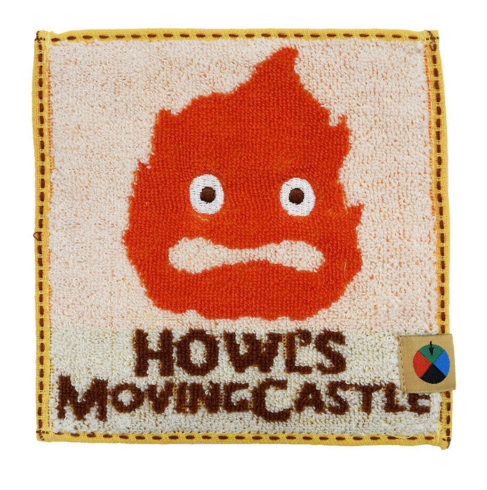 Marushin Bean Towel Ghibli Calcifer Howl'S Moving Castle Mini Japan 1005043100- Japan Figure Store - #1 Bring To You The Best Japanese Goods