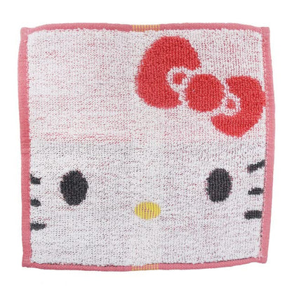 Marushin Japan Bean Towel Sanrio Mame Kitty Small Mini Size 3005054900- Japan Figure Store - #1 Bring To You The Best Japanese Goods