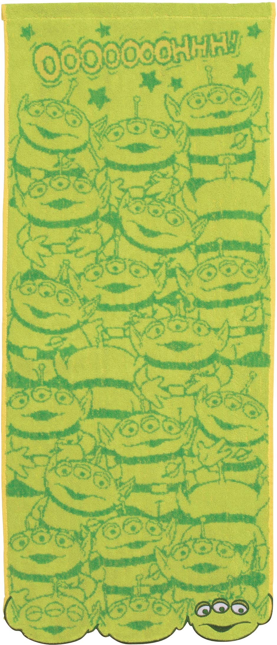 MARUSHIN Disney Toy Story 'Alien Structure' Face Towel- Japan Figure Store - #1 Bring To You The Best Japanese Goods
